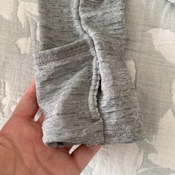 Nike running dri-fit gray women’s light jacket petite - Picture 4 of 6